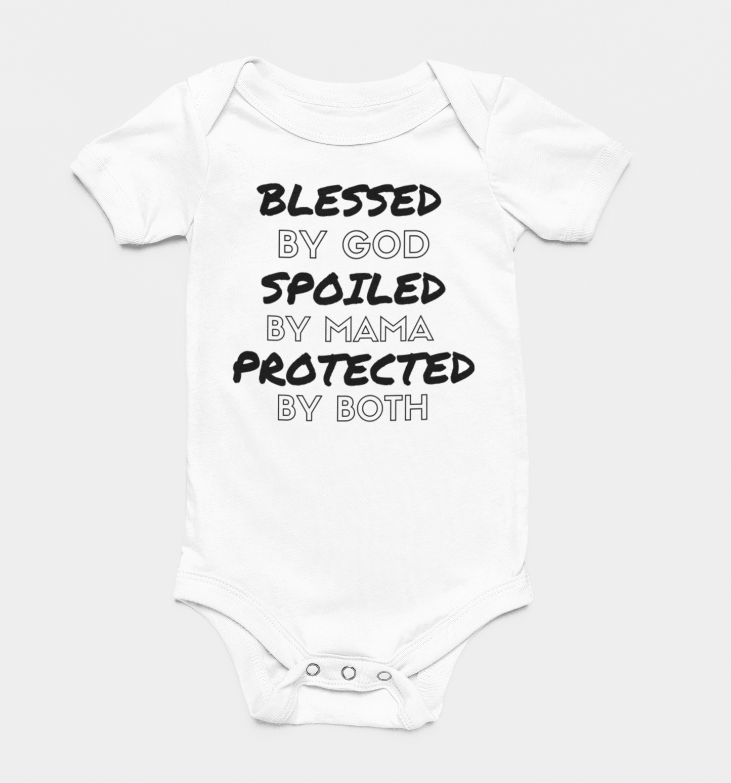 Blessed By God, Spoiled By Mom, Protected By Both
