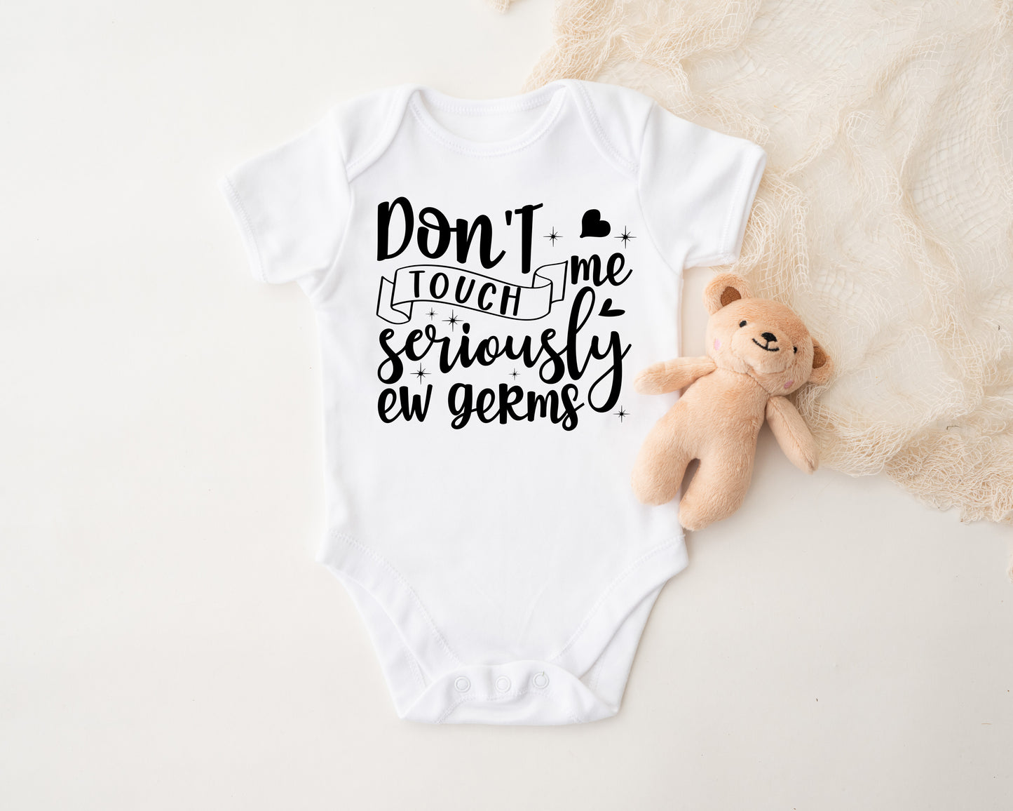 Don't Touch Me Seriously Ew Germs Onesie®