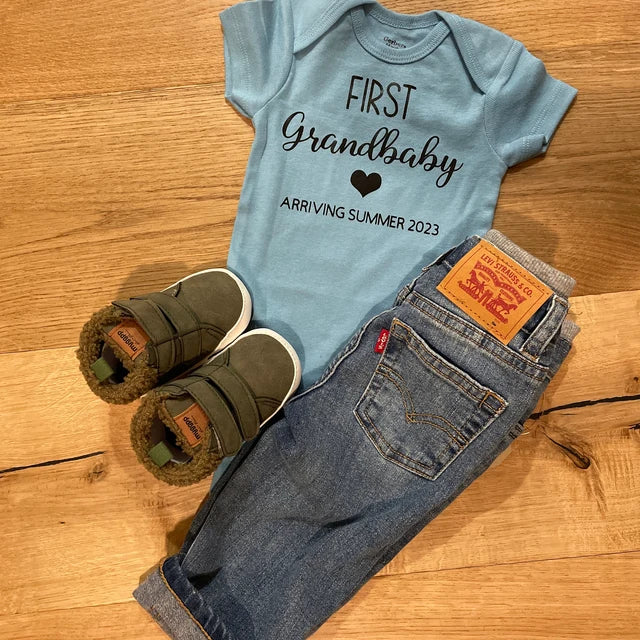 First Grandbaby Arriving Onesie®