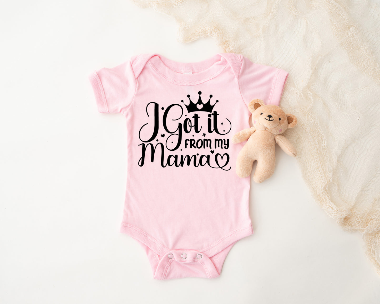 I Got It From My Mama Onesie®