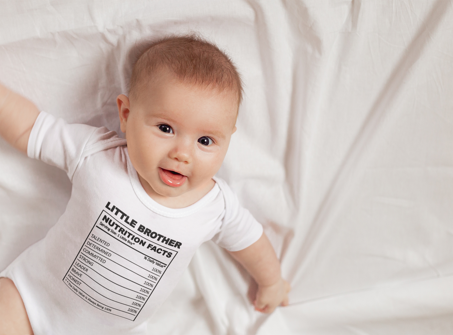 Little Brother Nutrition Facts Onesie®