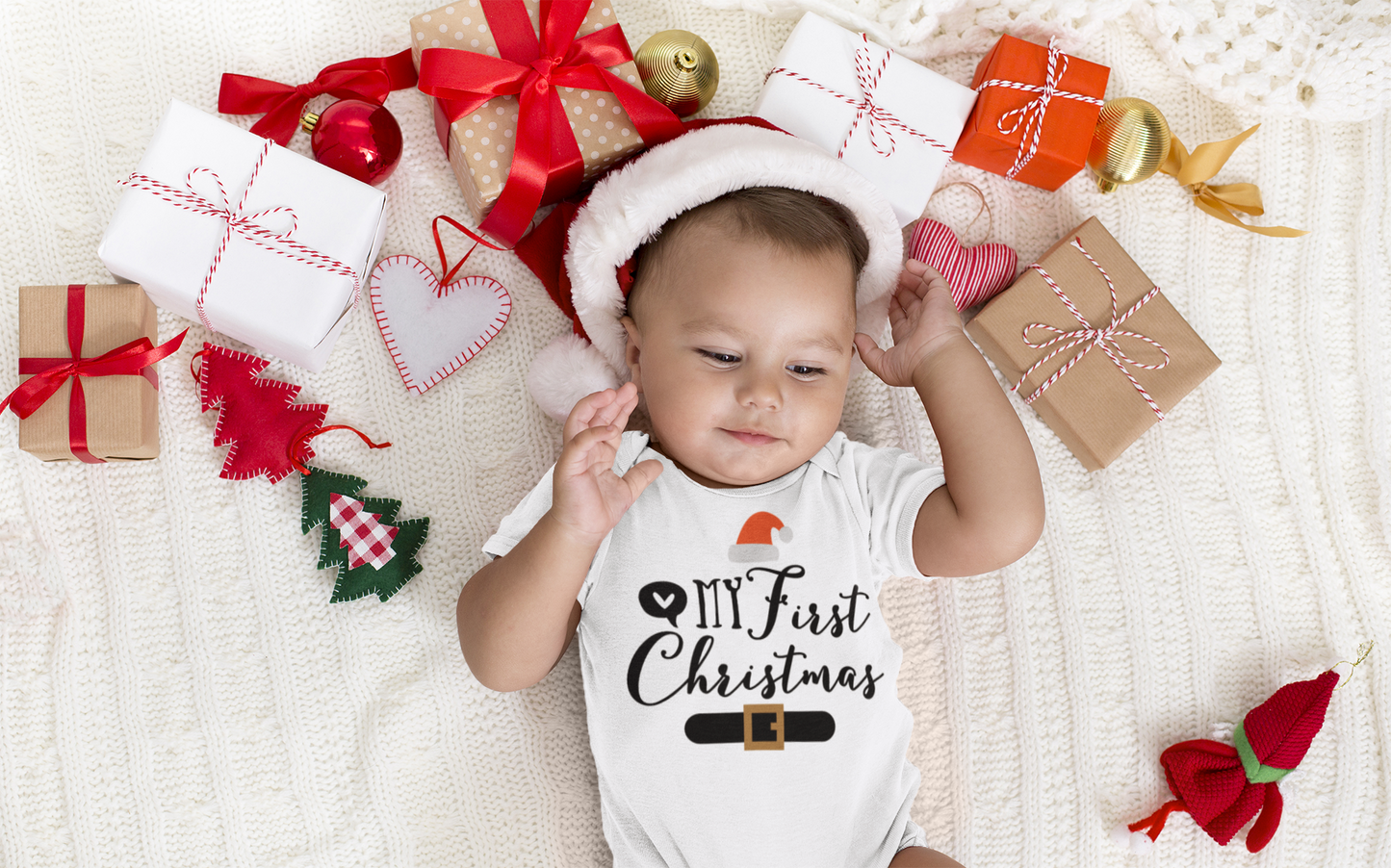 My First Christmas Santa Onesie®