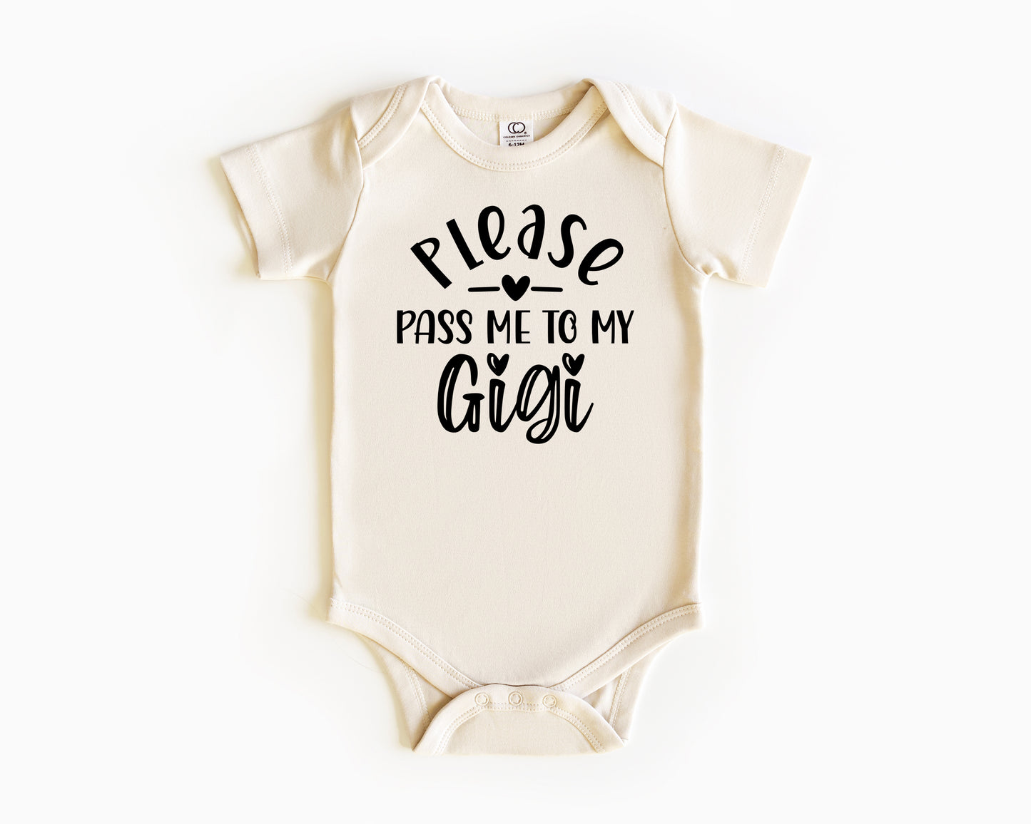Please Pass Me To My Gigi Baby Onesie