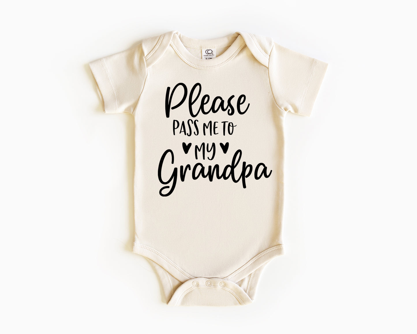 Please Pass Me To My Grandpa Baby Onesie