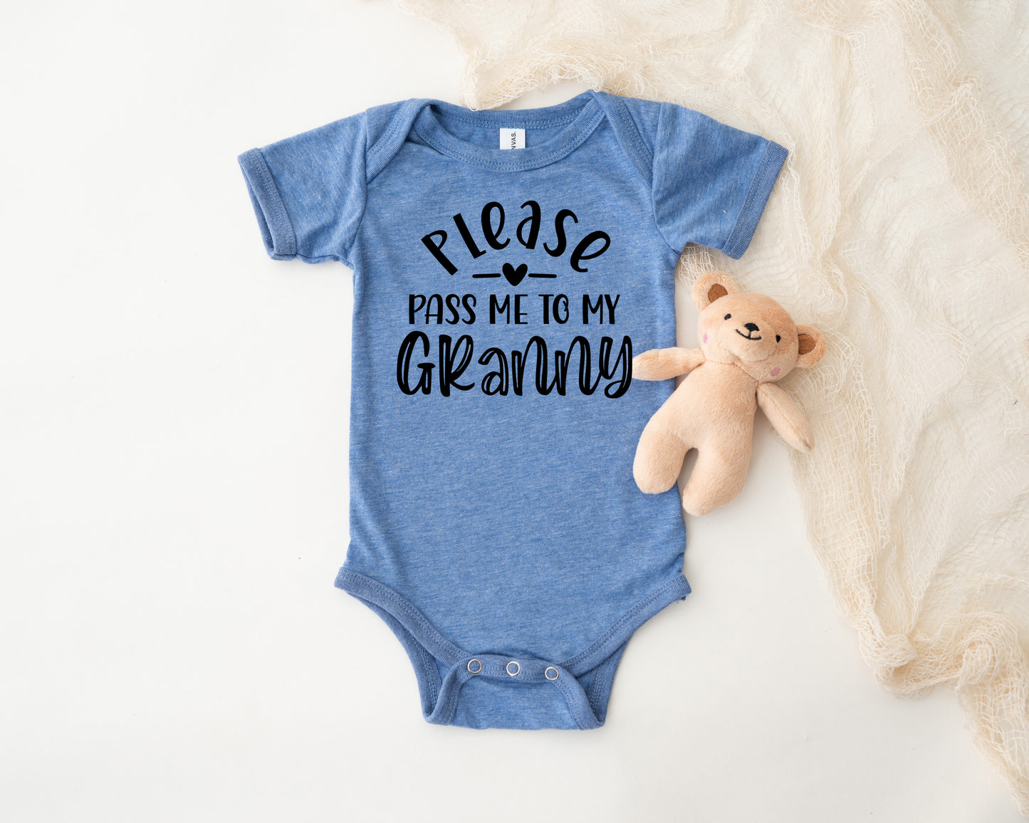 Please Pass Me To My Granny Baby Onesie