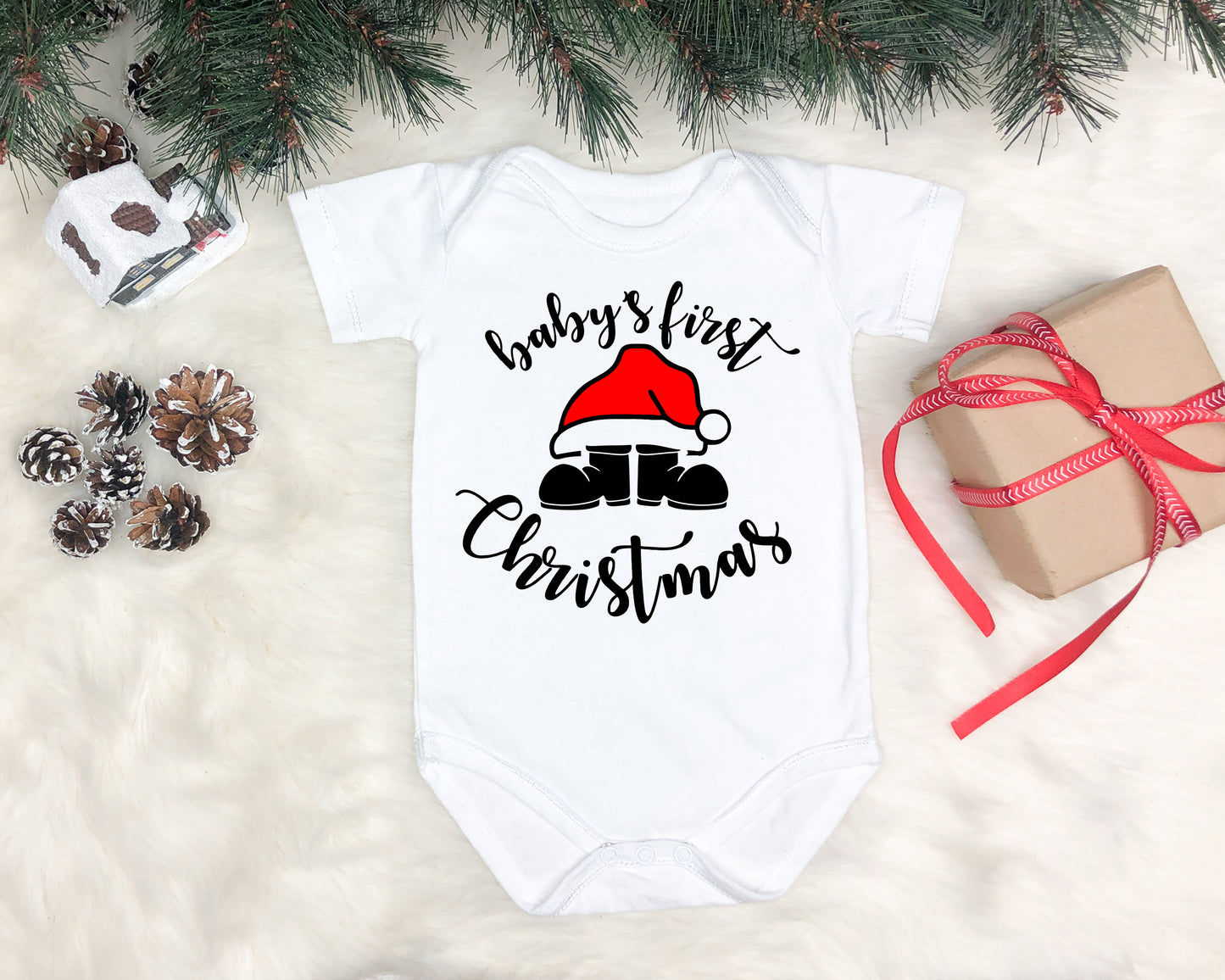 Baby's First Christmas Onesie®