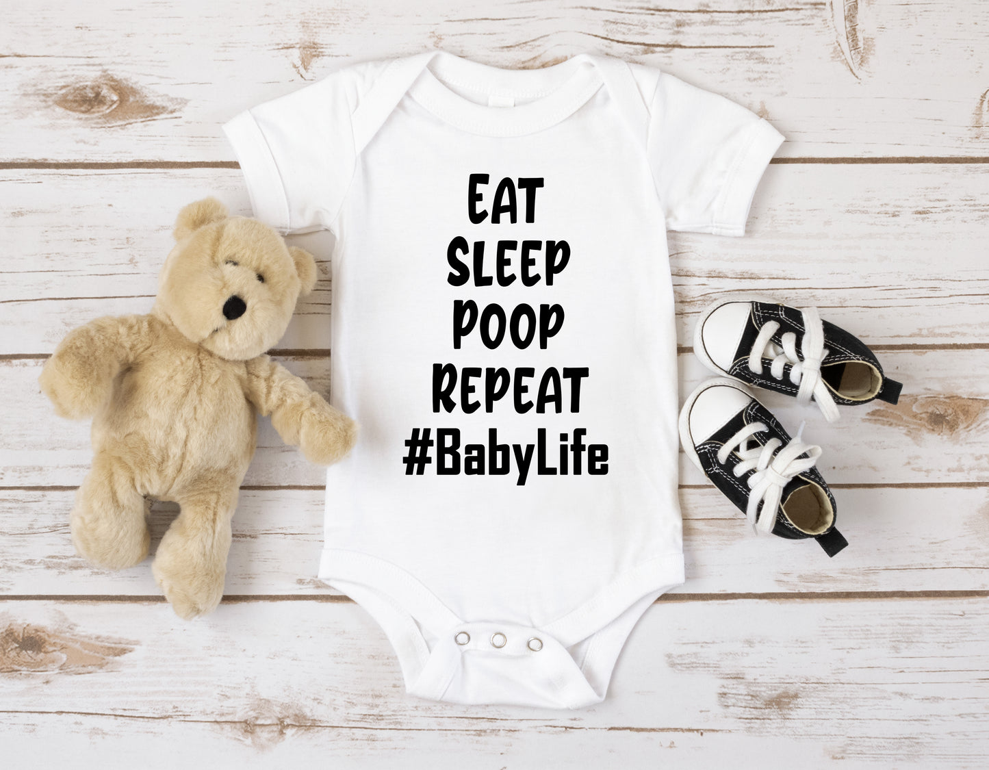 Eat, Sleep, and Poop Onesie®