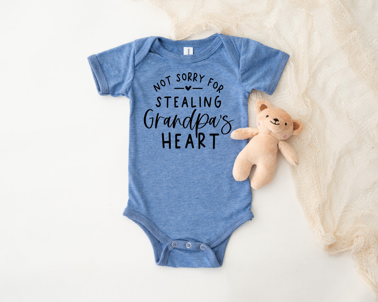 Not Sorry For Stealing Grandpa's Heart Onesie®